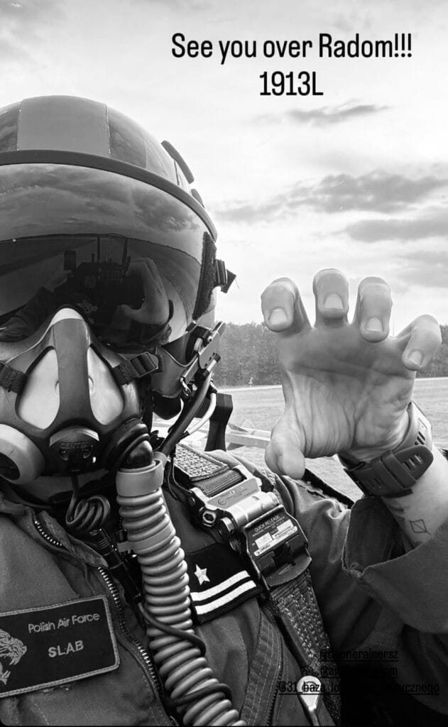 binbasi maciej slab krakowian oldu bir f16 kazasinda oldu trajediden dakikalar once medyada fotografini yayinladi 7604