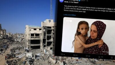 Elon musk un yapay zekasi grok gazze cocugunun fotografini yanlis tanitti 3580