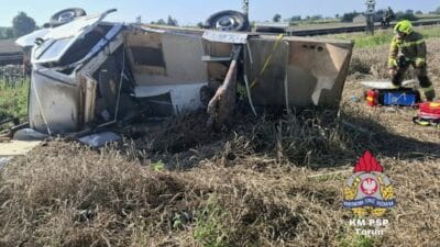 Gron wko da tren kamperle carpisti bir kadin hayatini kaybetti 4717