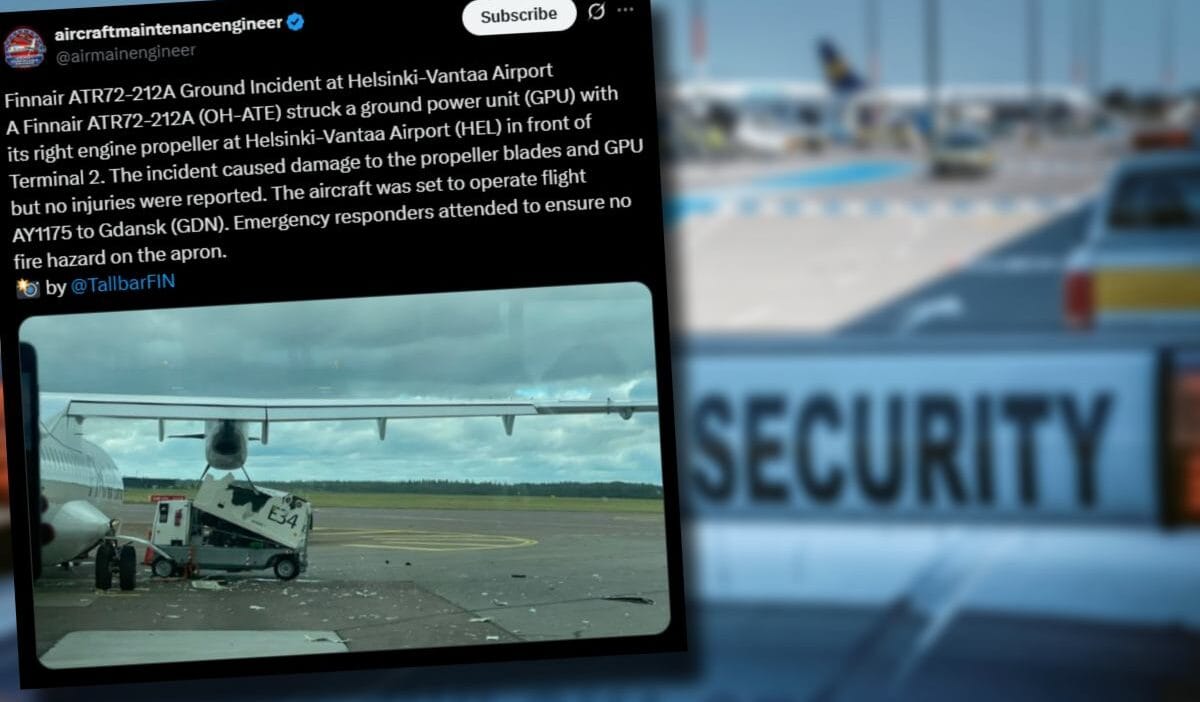 Helsinki havalimani nda finnair ucagi rotoruyla carpisma 68 yolcu tahliye edildi 4658