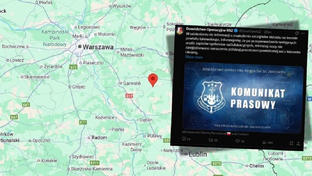 kara kuvvetleri komutanligi tanimlanmamis nesne bildirdi lubelszczy ni de patlama 5251