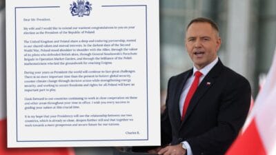 Kraliyet karol iii karol nawrocki ye tebrikler gonderdi polonya onemli bir rol oynayacak 3532