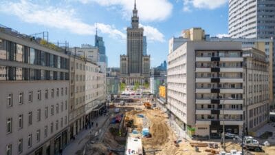 Marsza kowska uzerinden zlota boyunca ve sienkiewicza da yeni gecisler halihazirda devam ediyor 7171