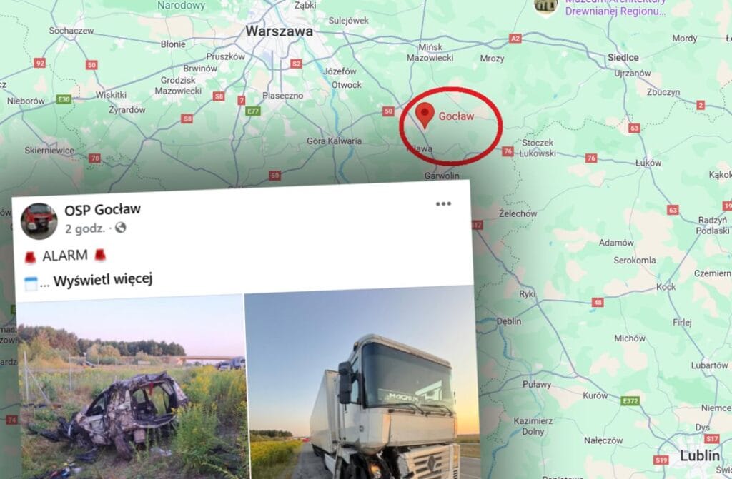 mazowsze de s17 de olumcul kaza 4452