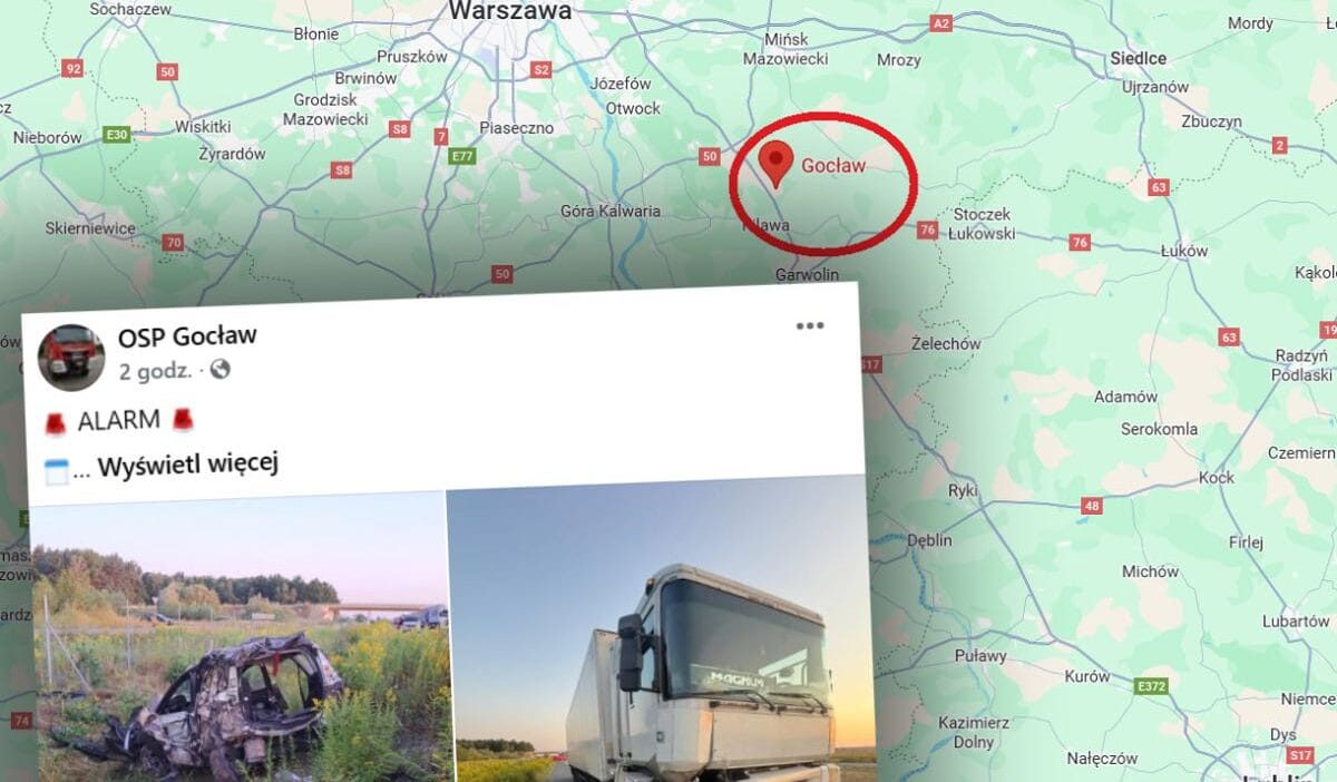 Mazowsze'de s17'de ölümcül kaza 1 Mazowsze de s17 de olumcul kaza 4452