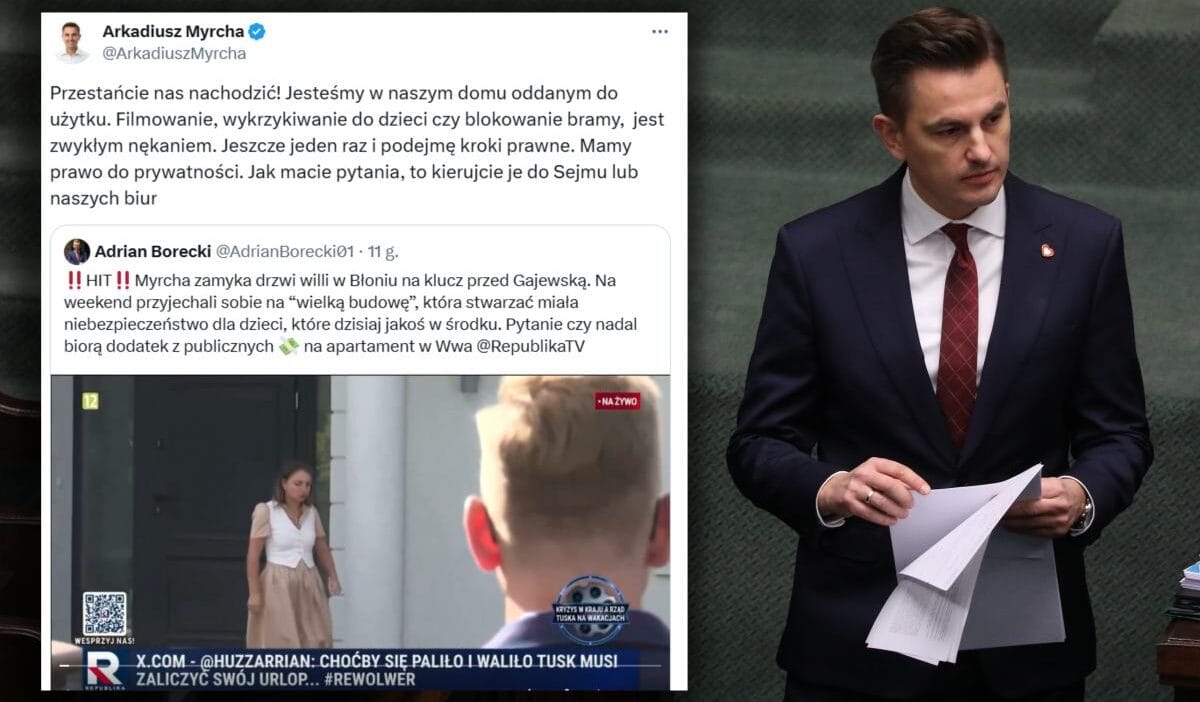 Myrcha ve gajewska'nın evinin önündeki cumhuriyet televizyonu. "bizi işgal etmeyi bırakın! " 1 Myrcha ve gajewska nin evinin onundeki cumhuriyet televizyonu bizi isgal etmeyi birakin 6562