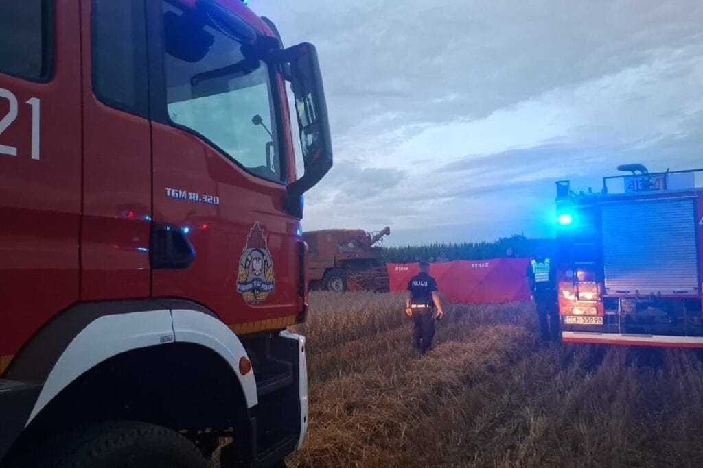 pomorze de olumcul kaza baba cocugunu kombajnle yoldan fethetti 4332