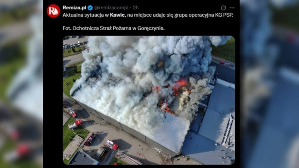 pomorze deki uretim tesisinde buyuk yangin i tfayeler i cinde bir gonullu kayip 4301