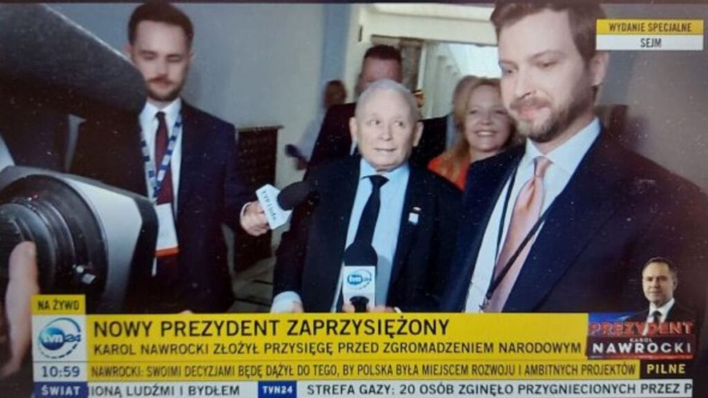 secim gerginligi meclisi sarsti kaczy ski den tvn muhabirine sert cikis 3317