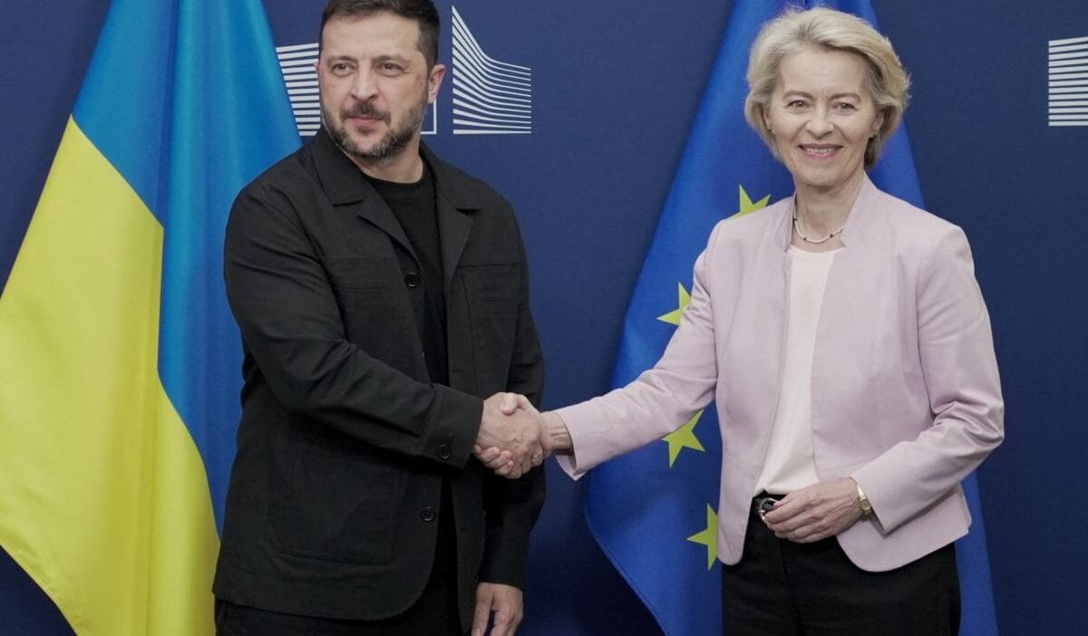 Von der leyen ve ze enski washington ucusundan once gorustu pozisyonumuz net 4762