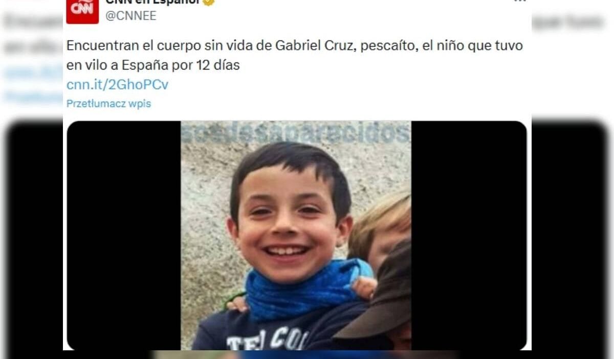 8 yasindaki gabriel i bulmak icin yapilan dramatik arama 12 gun surdu onlarin finali i spanya yi 13234