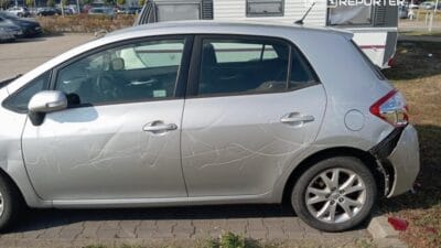 Alti araba hasar gordu suclu kimsenin sorumlu olmadigi bir geyik 10752