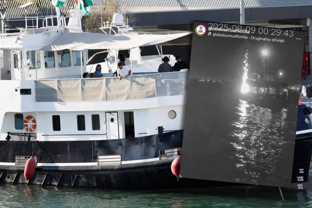 bir insansiz hava araci greta thunberg i tasiyan bir tekneye saldirmak uzereydi gemide gazze seridi icin insani yardim vardi 9962