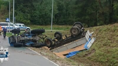 Bir tarim traktorunun karistigi olumcul kaza bir kisi oldu 9731
