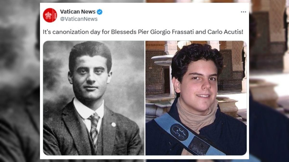 Carlo acutis in kanonizasyonu kilise ilk bin yillik azizine sahip oldu polonya kokenliydi 9566