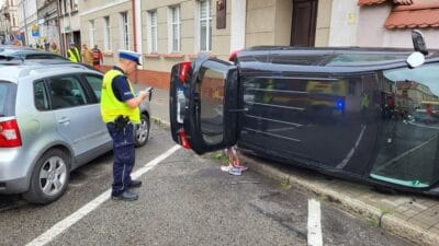 Chelmno surucu kaldirima cikti ve bes kisiye carpti polis cagrisi 9452