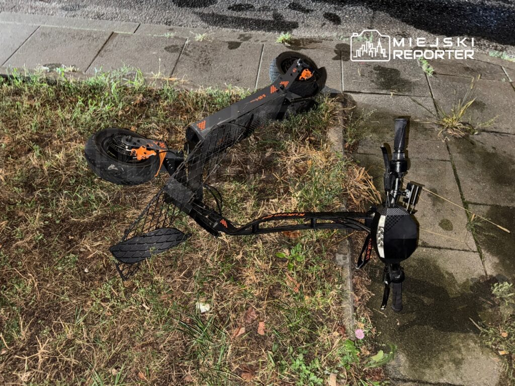 elektrikli scooter kullanan bir surucu yaya gecidine daldi ona carpti 10755