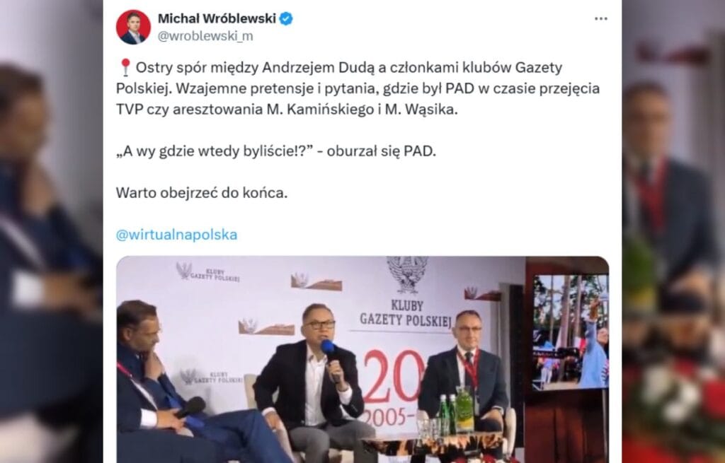 gazeta polska kulubunun bir toplantisinda cikan arbede oyuncular andrzej duda 10926
