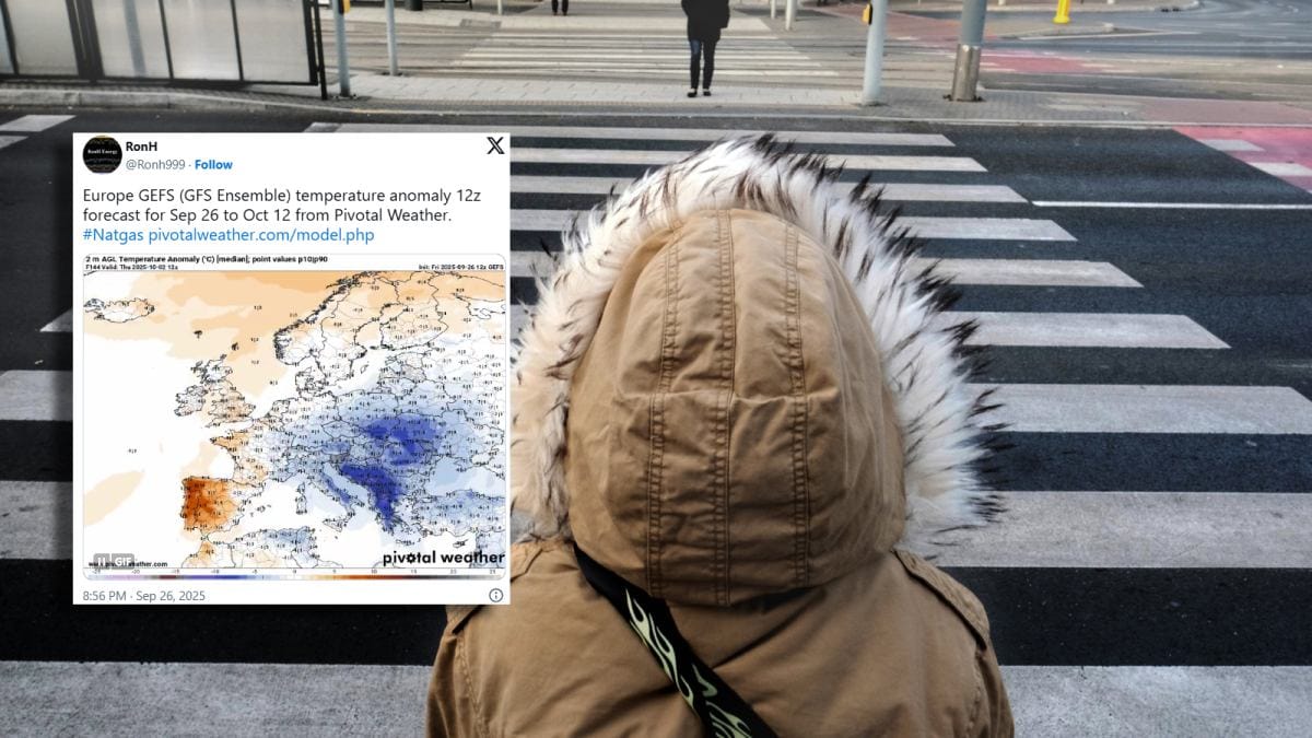 Havalarda neler oluyor? Sıcaklıklarda keskin bir düşüş. İşte son hesaplamalar 1 Havalarda neler oluyor sicakliklarda keskin bir dusus i ste son hesaplamalar 13523