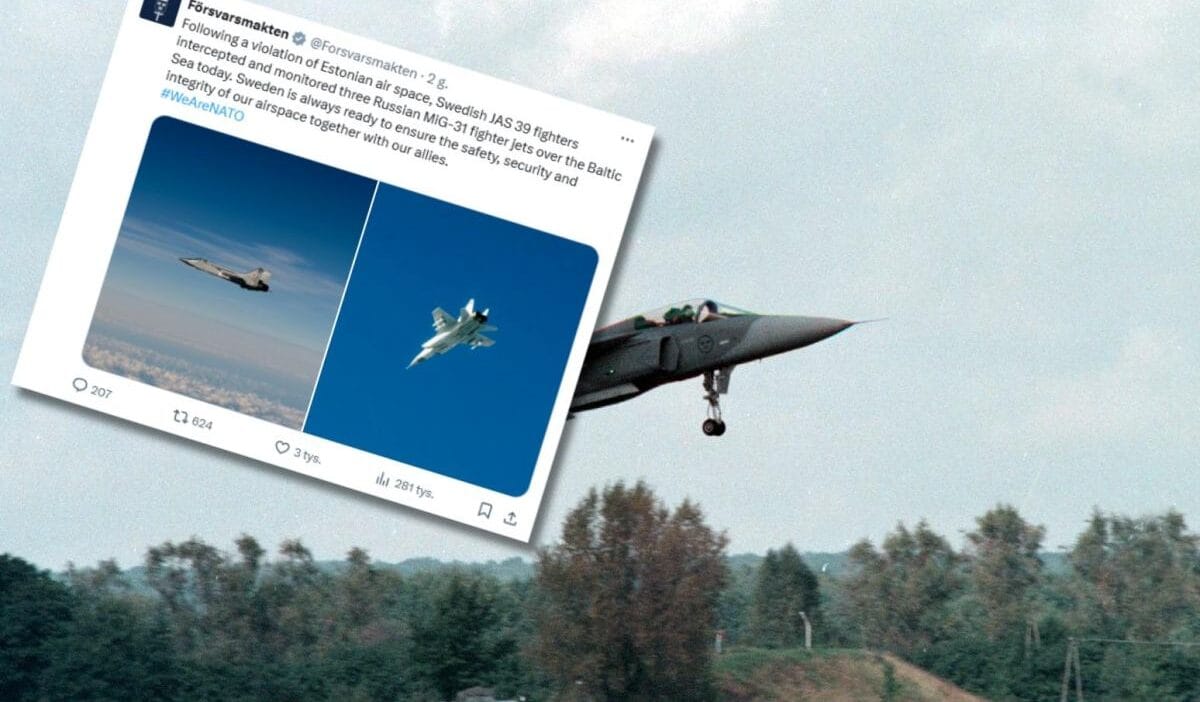 I svec gripen leri baltik denizi uzerinde rus mig 31 lerine onleme yapti fotograflari gosterdiler 12099