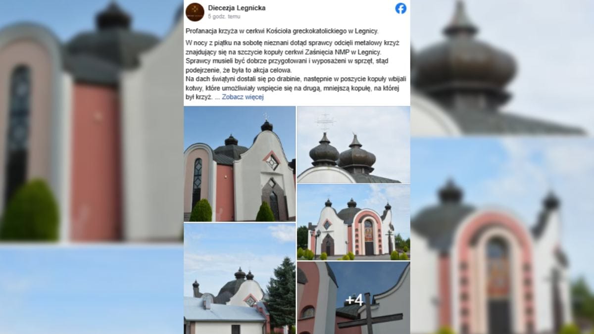 Legnica'da bir tapınağa saygısızlık. "acil eylem talep ediyoruz". 1 Legnica da bir tapinaga saygisizlik acil eylem talep ediyoruz 11016