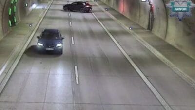 Otoyoldaki tunelde geri donduler agir sekilde cezalandirildilar 12220