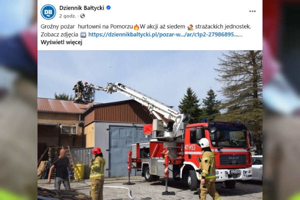 pomeranya da bir kimyasal madde deposunda yangin binada yogun duman var 12178