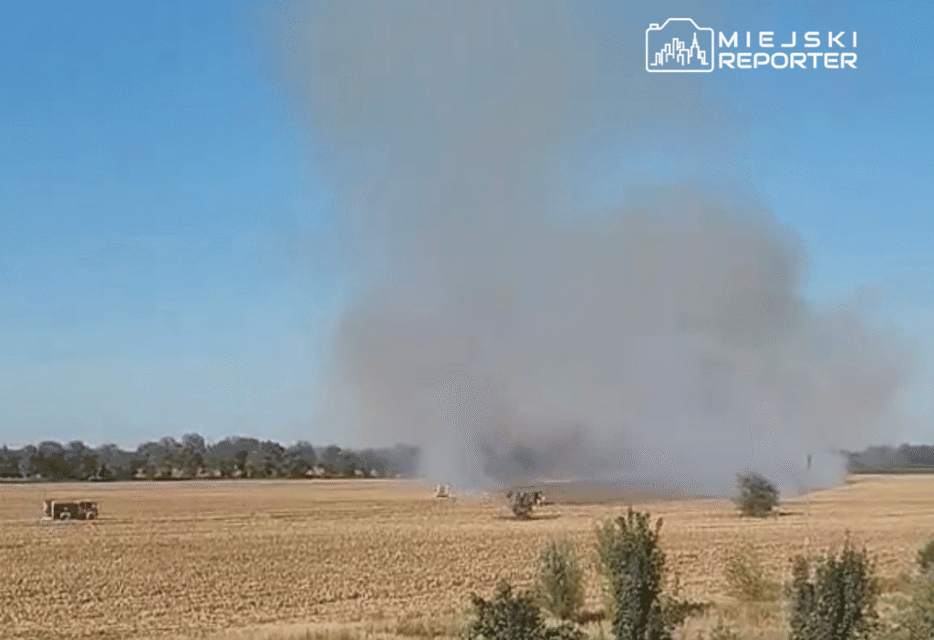 Pruszk w yakinlarindaki aniz yangini 9 itfaiye ekibi tarafindan sonduruldu 12487