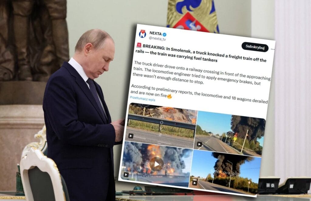 rusya da demiryolu faciasi trenin tam onune surdu goruntuler trajedinin boyutunu gosteriyor 13321