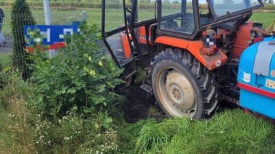 Sarhos traktor surucusu bir trafik carpismasinin faili vucudunda yuzde 2 nin uzerinde alkol vardi 11964