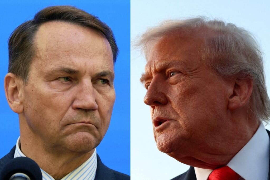 sikorski trump in sozlerine sert tepki gosterdi polonya uzerindeki rus insansiz hava araclariyla ilgiliydi 10671