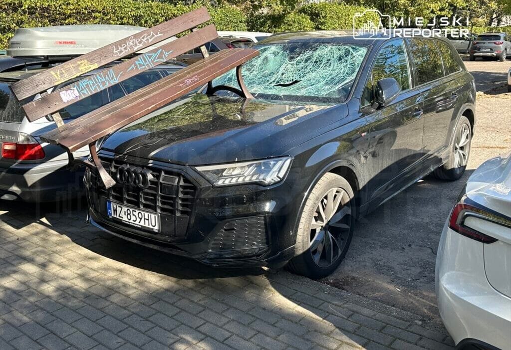 Stegny de gece duzenlenen vandal gosterisinde 26 arac tahrip edildi 13517