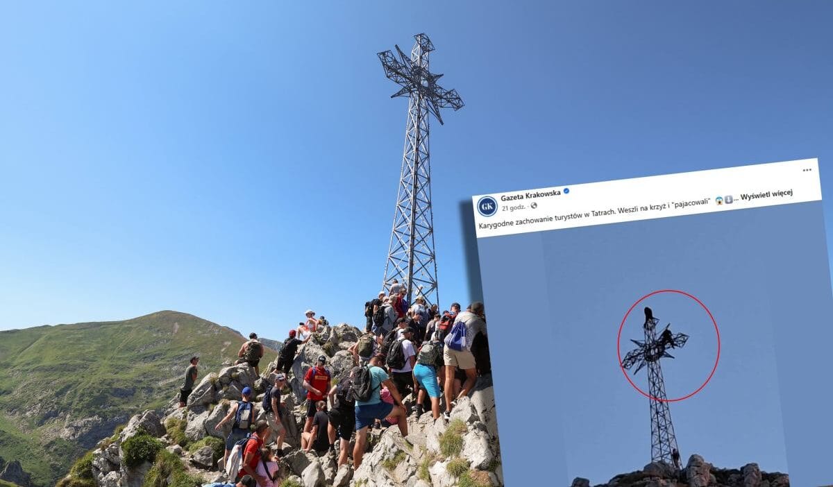 Tatra daglari nda turistlerin sok edici davranisi giewont taki haca tirmandilar soytarilik yapiyorlardi kufrediyorlardi 9680