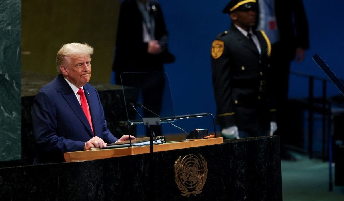 Trump'ın bm'deki konuşması teknik sorunlarla başladı. Abd başkanı'nın tepkisi şöyle oldu 1 Trump in bm deki konusmasi teknik sorunlarla basladi abd baskani nin tepkisi soyle oldu 12730