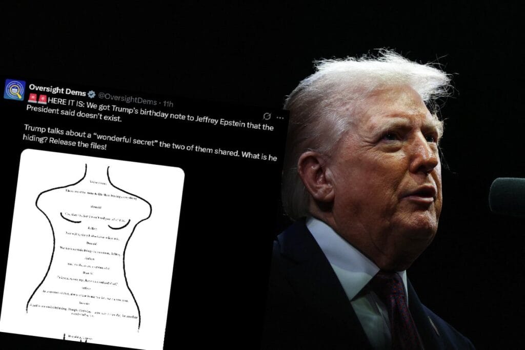 trump in epstein a buyuk gizlilik hakkinda yazdigi soylendi beyaz saray tepki gosterdi 9917