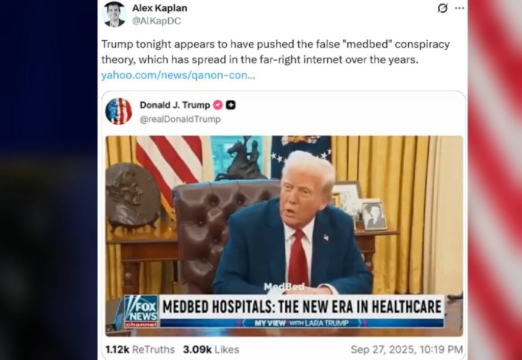 trump in profilindeki garip video tum hastaliklari tedavi eden yataklar 13802