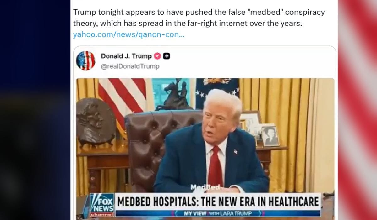 Trump in profilindeki garip video tum hastaliklari tedavi eden yataklar 13802