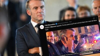 Trump macron un yolunu kesti fransa cumhurbaskani telefonunu cikardi bekliyorum 12682