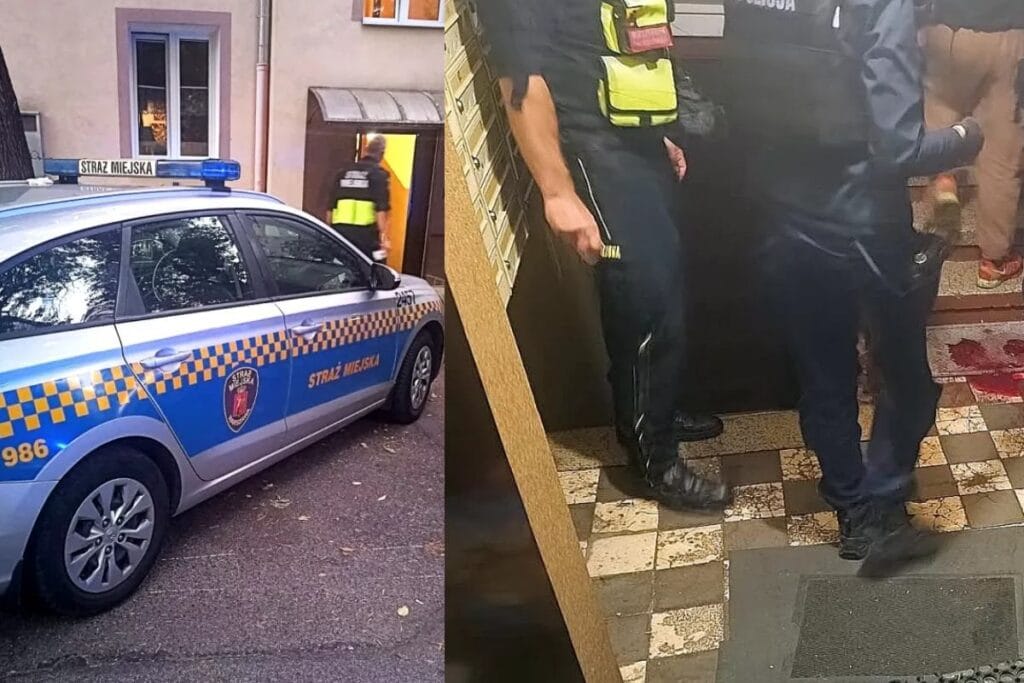 varsova da dramatik mudahale ortagini bicaklamak uzereydi daha sonra evin onunde uyuyakaldi 12961