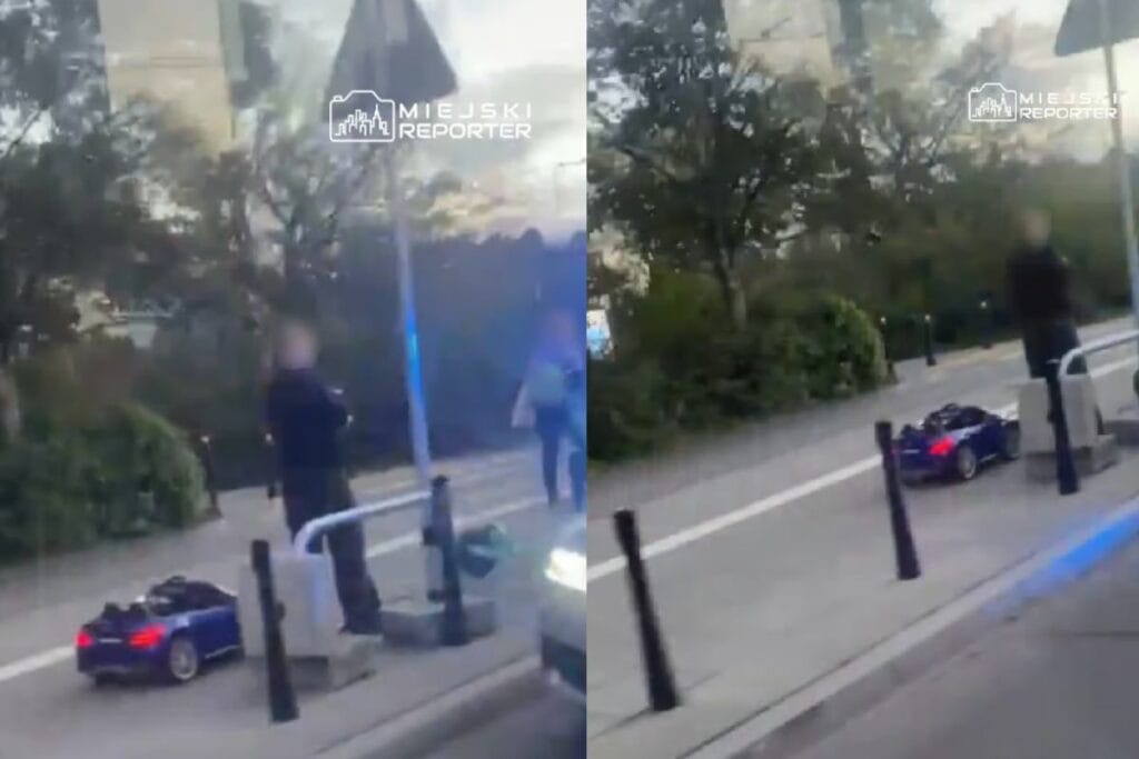 varsova elektrikli arabadaki dort yasindaki bir cocuk yasli bir vatandasla carpisti kadin hastaneye kaldirildi 11673