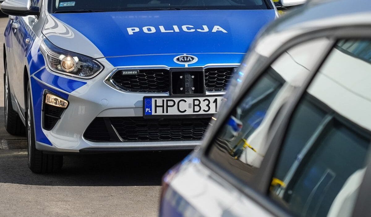 Wadowice merkezinde polis kovalamacasi memurlarla bogusuyordu 11592