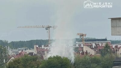 Wawer de bos bir binada yangin cikti binadan dumanlar cikiyordu 9473