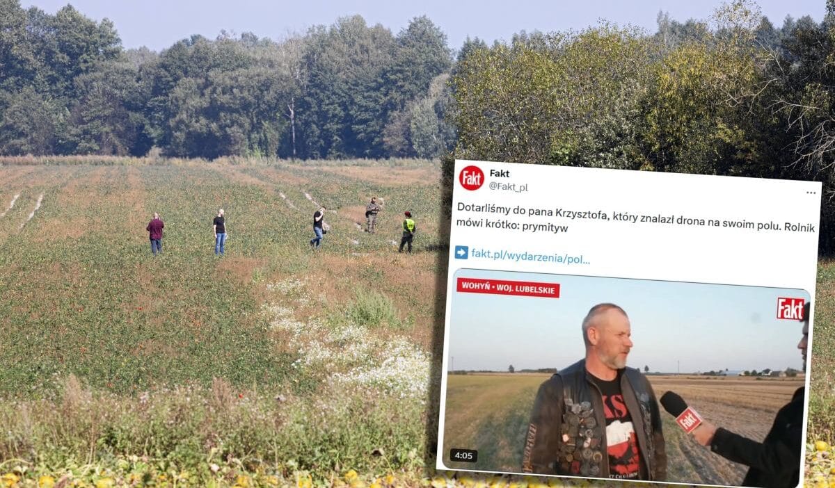 Wohynia'lı bir çiftçi bir internet kahramanı. Tarlasında bir drone buldu. Makine hakkındaki detayları açıkladı 1 Wohynia li bir ciftci bir internet kahramani tarlasinda bir drone buldu makine hakkindaki detaylari acikladi 10842