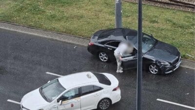 Wola'da iki araç çarpıştı. Üç şerit trafiğe kapatıldı 4 Wola da iki arac carpisti uc serit trafige kapatildi 8894