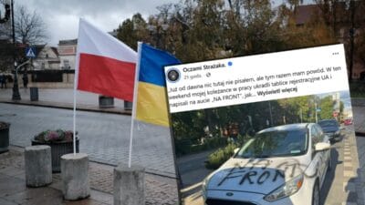 Wroc aw ukraynali bir kadinin arabasina zarar verdiler bir isaret biraktilar 11457