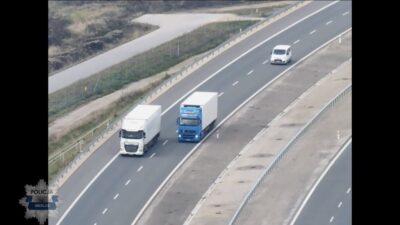 A2 uzerindeki fil yarisi siedlce trafik polisi tarafindan hedef alindi vi deo 20036