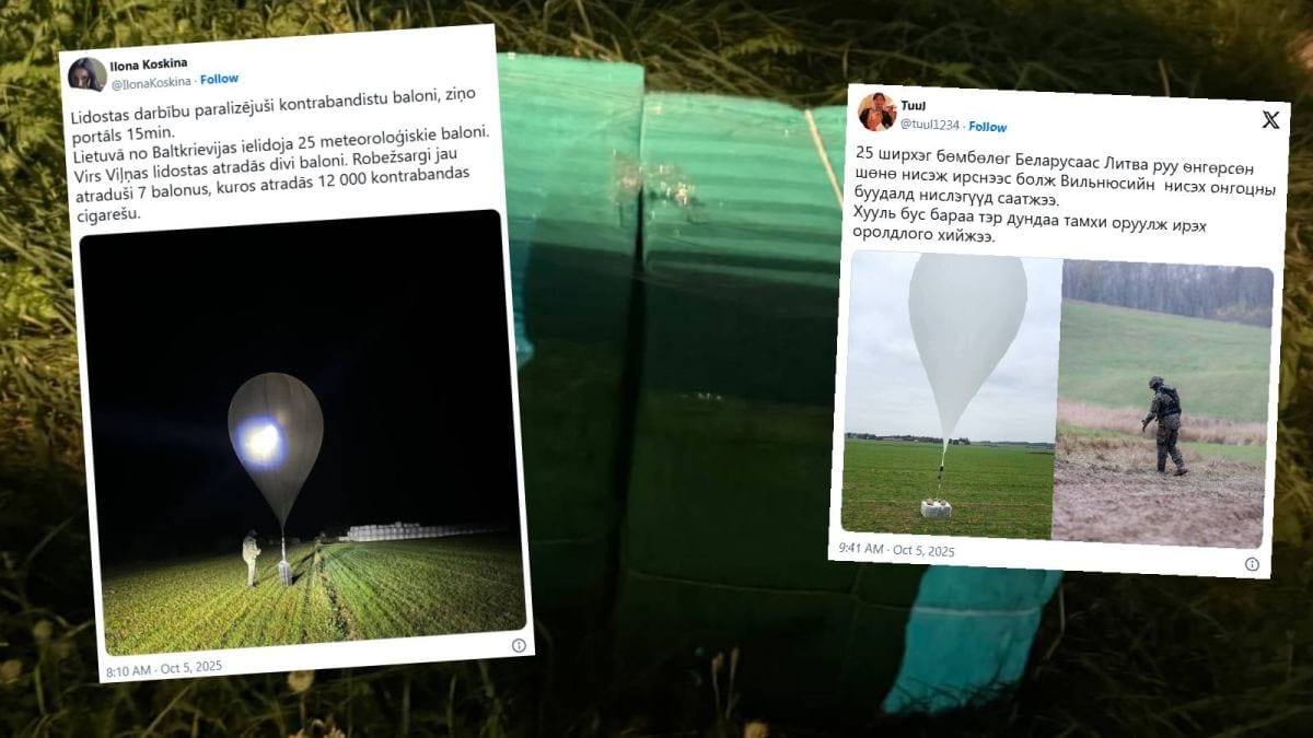 Belarus balonları vilnius havaalanını felç etti. Bir tanesi polonya'ya uçtu 1 Belarus balonlari vilnius havaalanini felc etti bir tanesi polonya ya uctu 15117