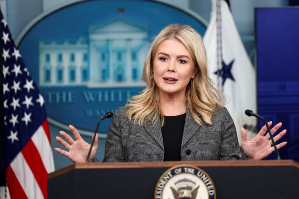 beyaz saray dan putin gorusmesine sasirtici yanit leavitt annen 17820