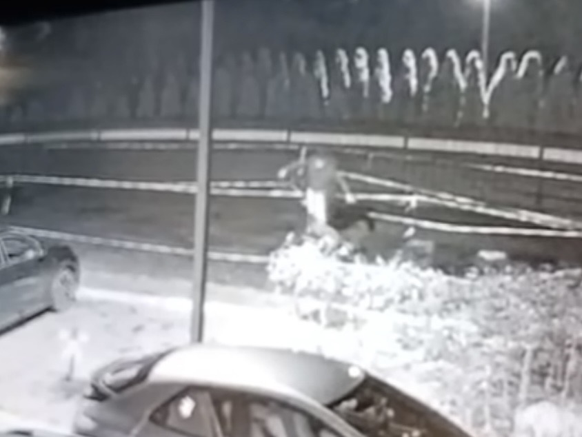 Bir kadini acimasizca dovdu zaptedemeden devirdi ve tekmeledi polis failin goruntusunu yayinladi sok edici goruntuler yayinlandi vi deo 20502