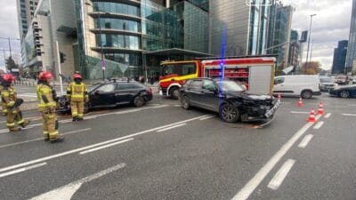 Bm kavsaginda carpisma her iki surucu de yesil isiga girmek uzereydi bu noktada bir kez daha boyle bir olay yasandi 19613